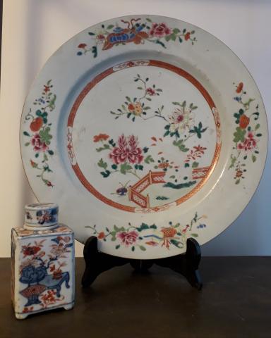 Antique earthenware and porcelain tableware set - free home valuation